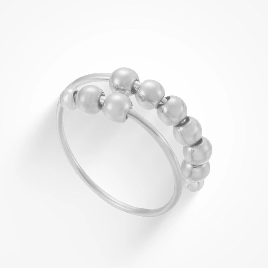 Adjustable Anxiety Fidget Ring - Image 3