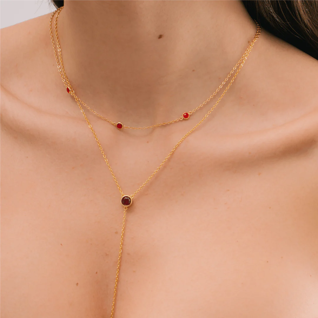 Alina Lariat Necklace - Image 7