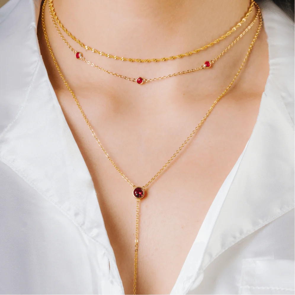 Alina Lariat Necklace - Image 8