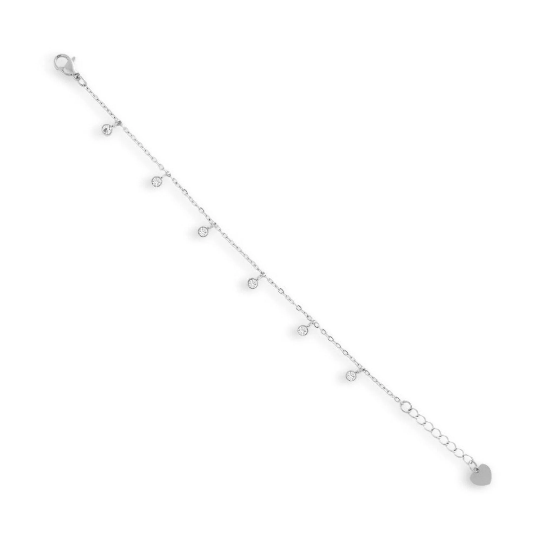 Dainty Crystal Drop Bracelet - Image 4
