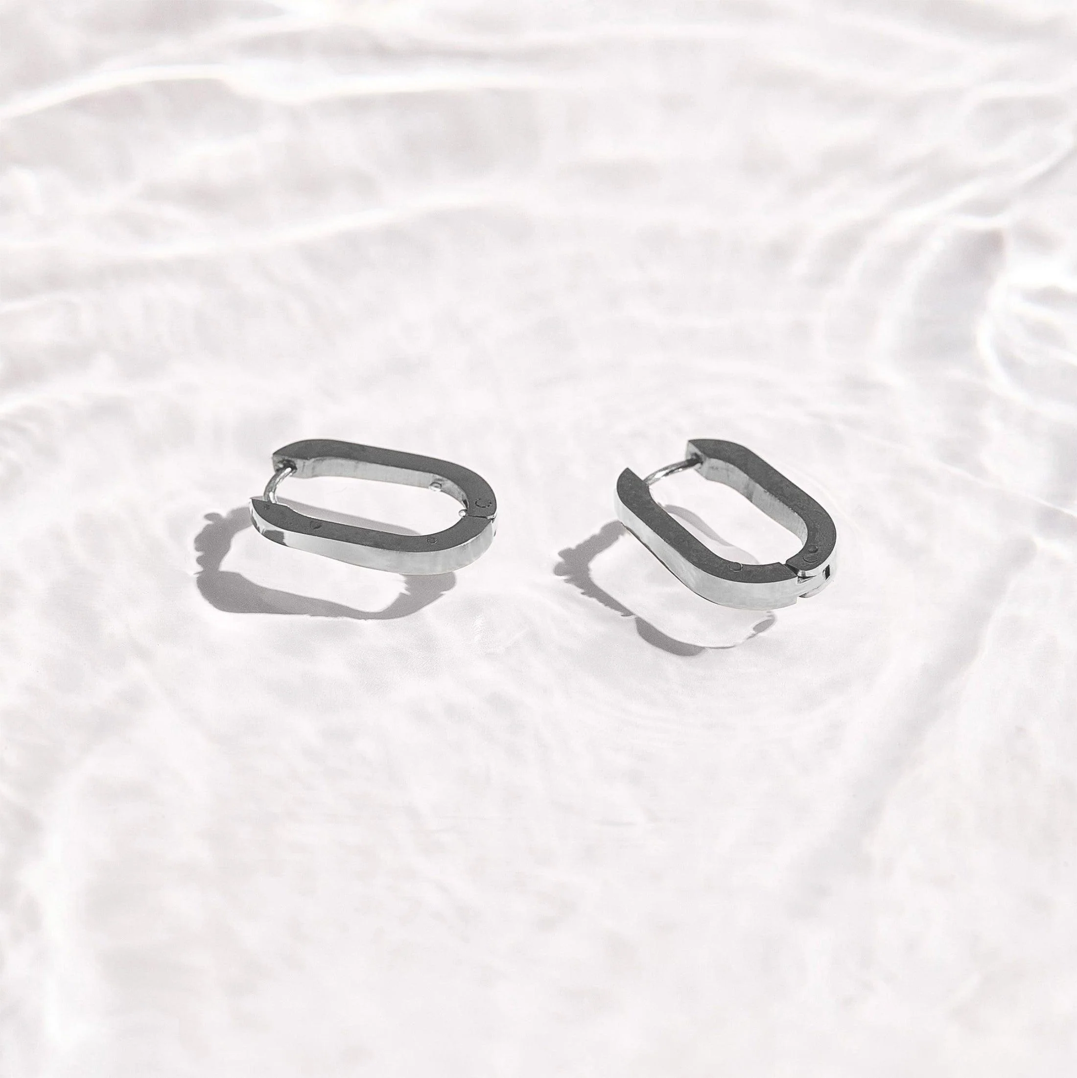 Slim Block Hoops - Image 6