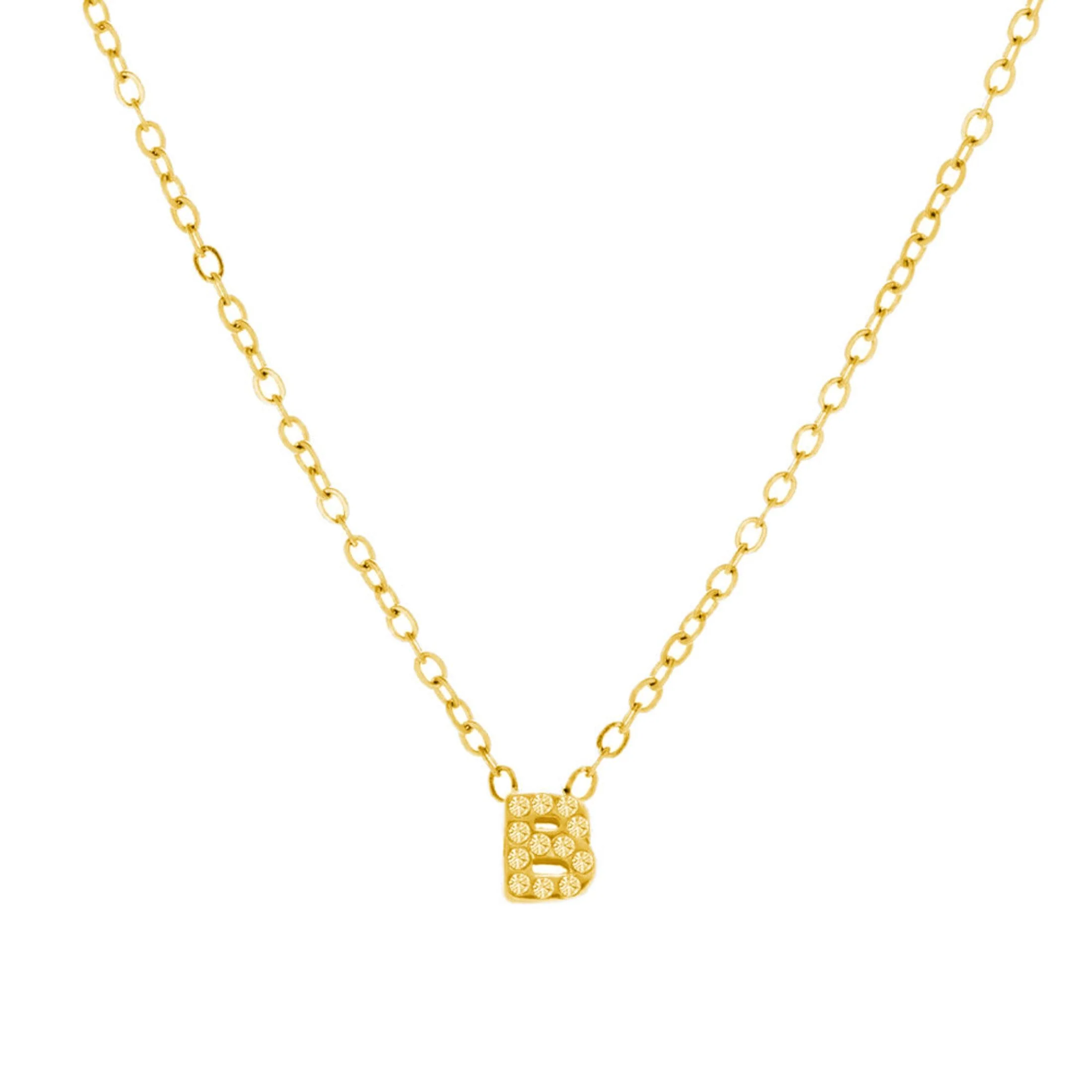 Crystal Initial Necklace - Image 5