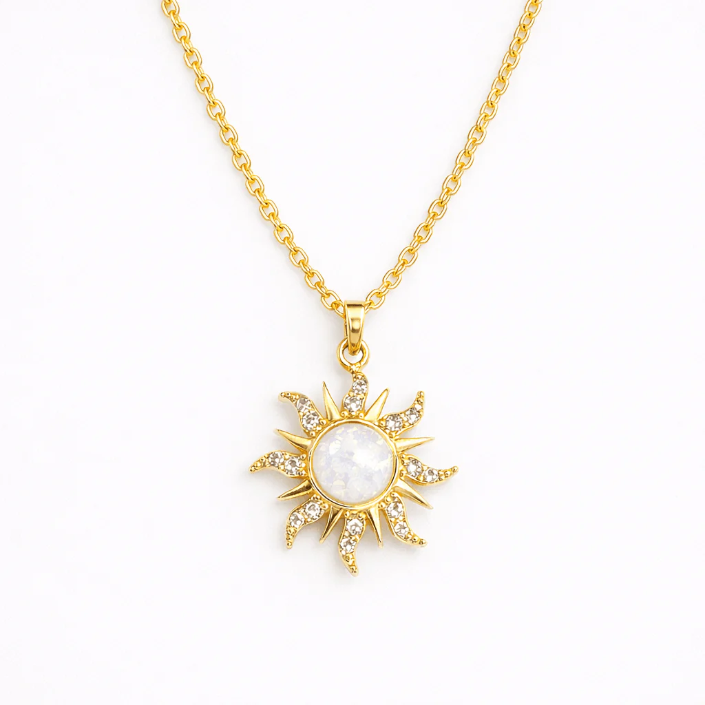 Aurora Sun Necklace - Image 3