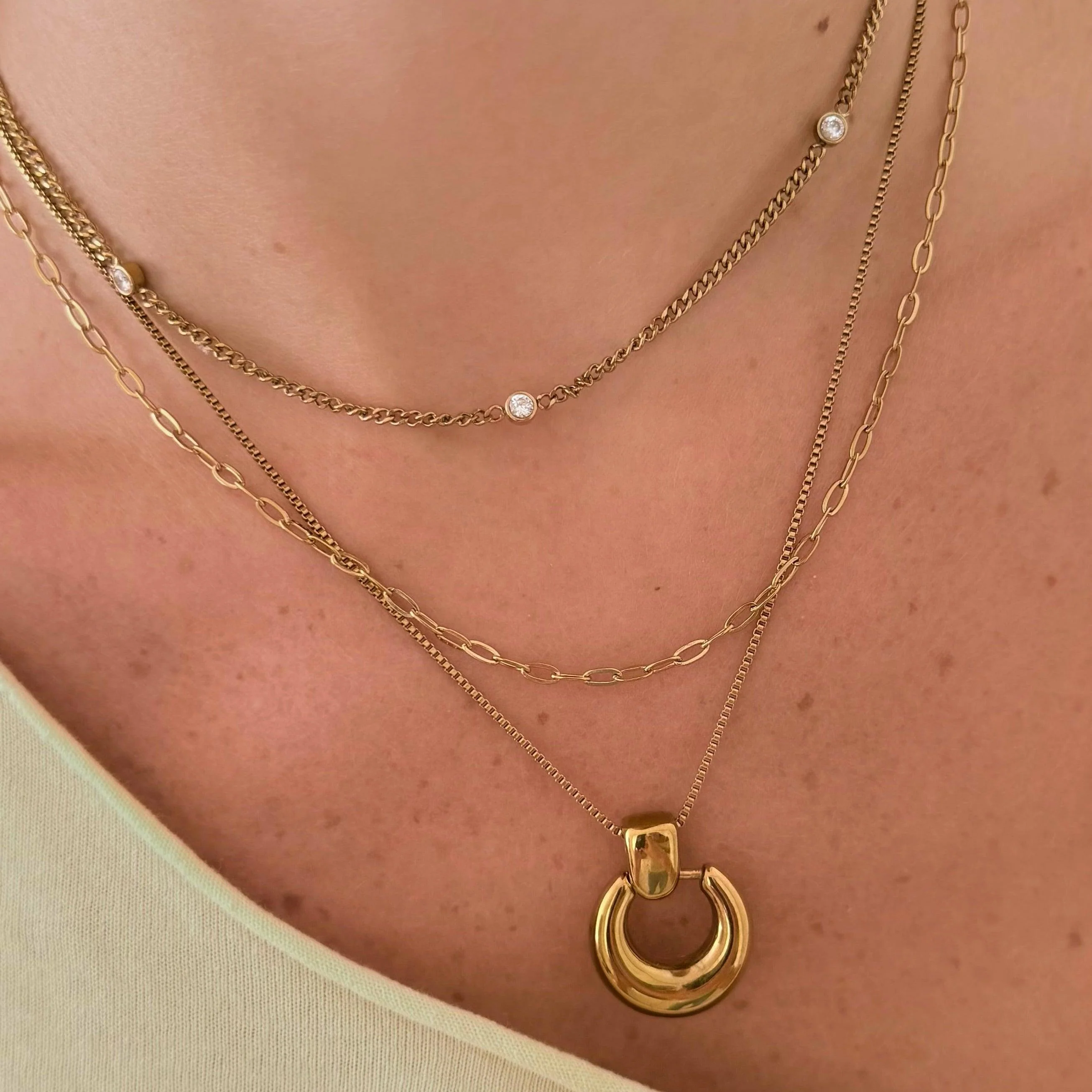 Aveline Layered Necklace - Image 4