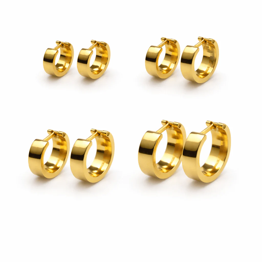 Brooklyn Hoop Earrings - Image 2