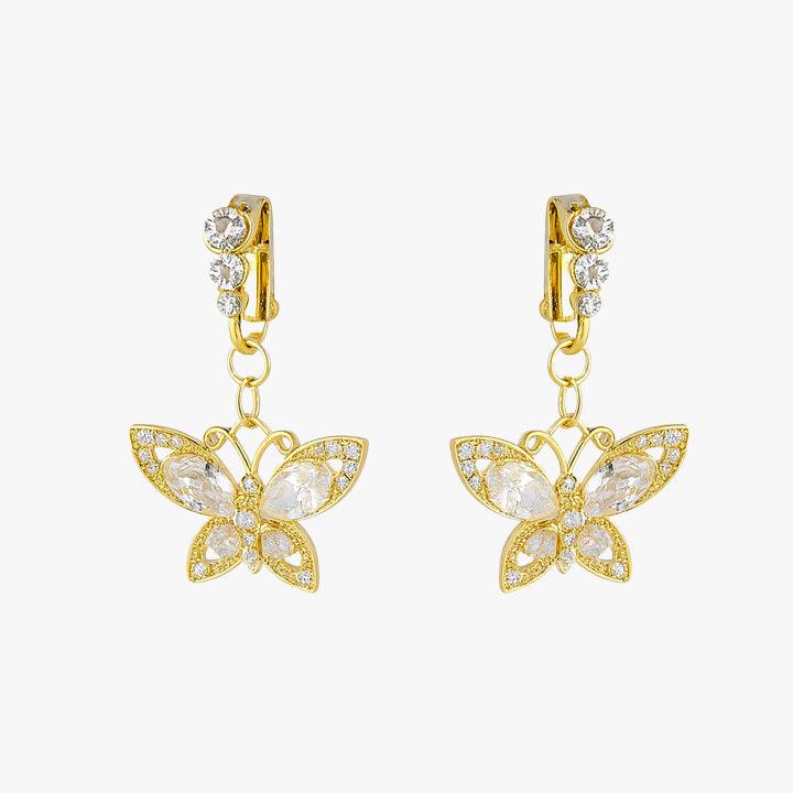 Butterfly Babe Clip-On Earrings - Image 2
