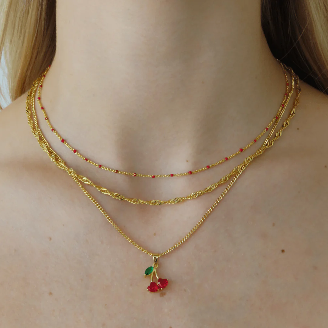 Cherry Girl Necklace - Image 2