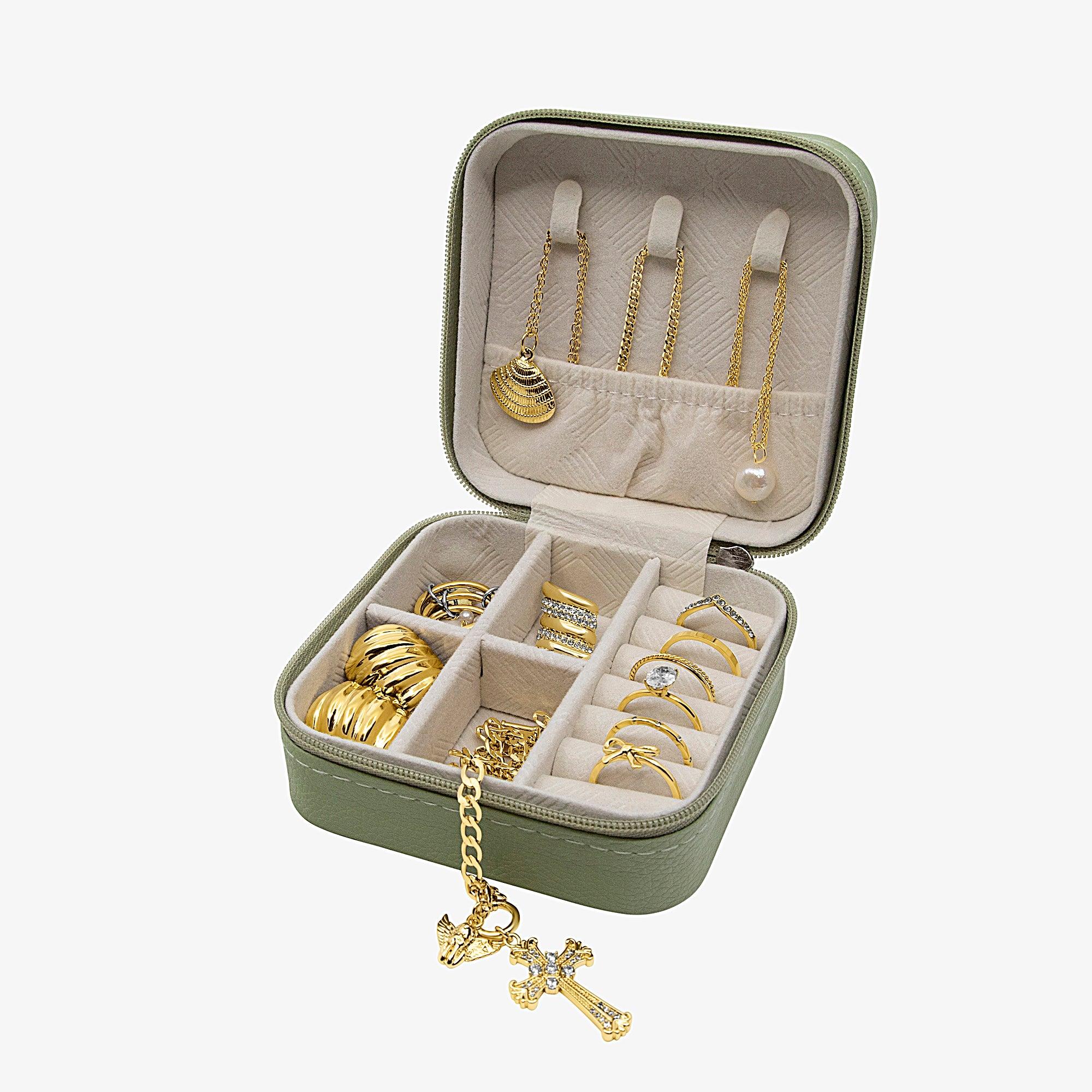 Compact Travel Jewelry Case - Image 7