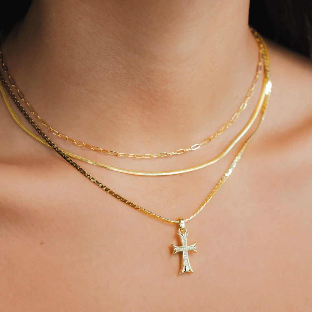 Crossed Necklace - Image 3