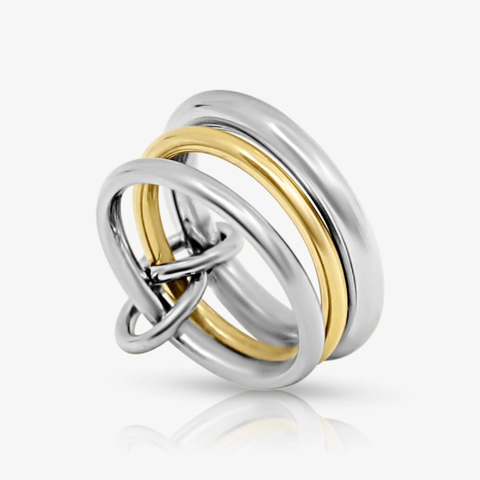 Cuffed Stacked Ring - Image 4