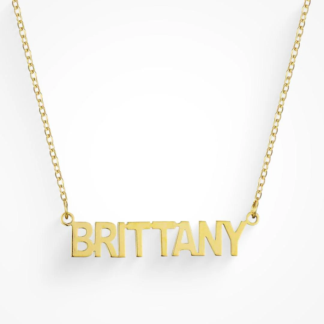 Custom/Personalized Nameplate Necklace - Image 12