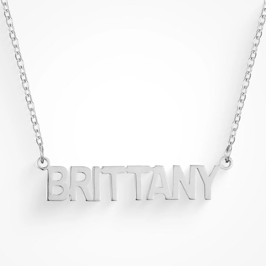 Custom/Personalized Nameplate Necklace - Image 13