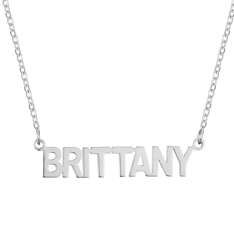Custom/Personalized Nameplate Necklace - Image 17