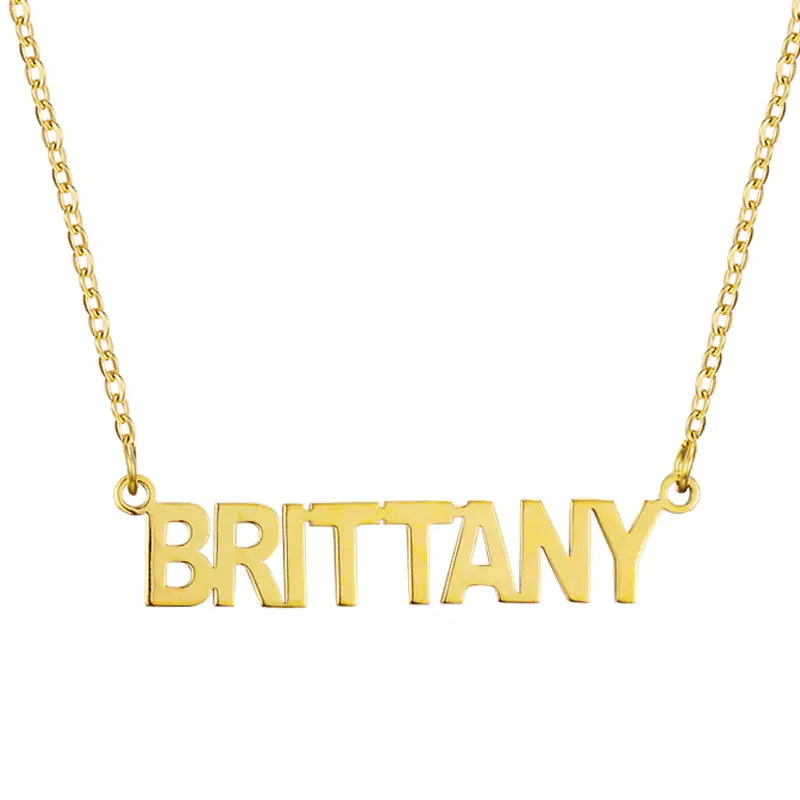 Custom/Personalized Nameplate Necklace - Image 18
