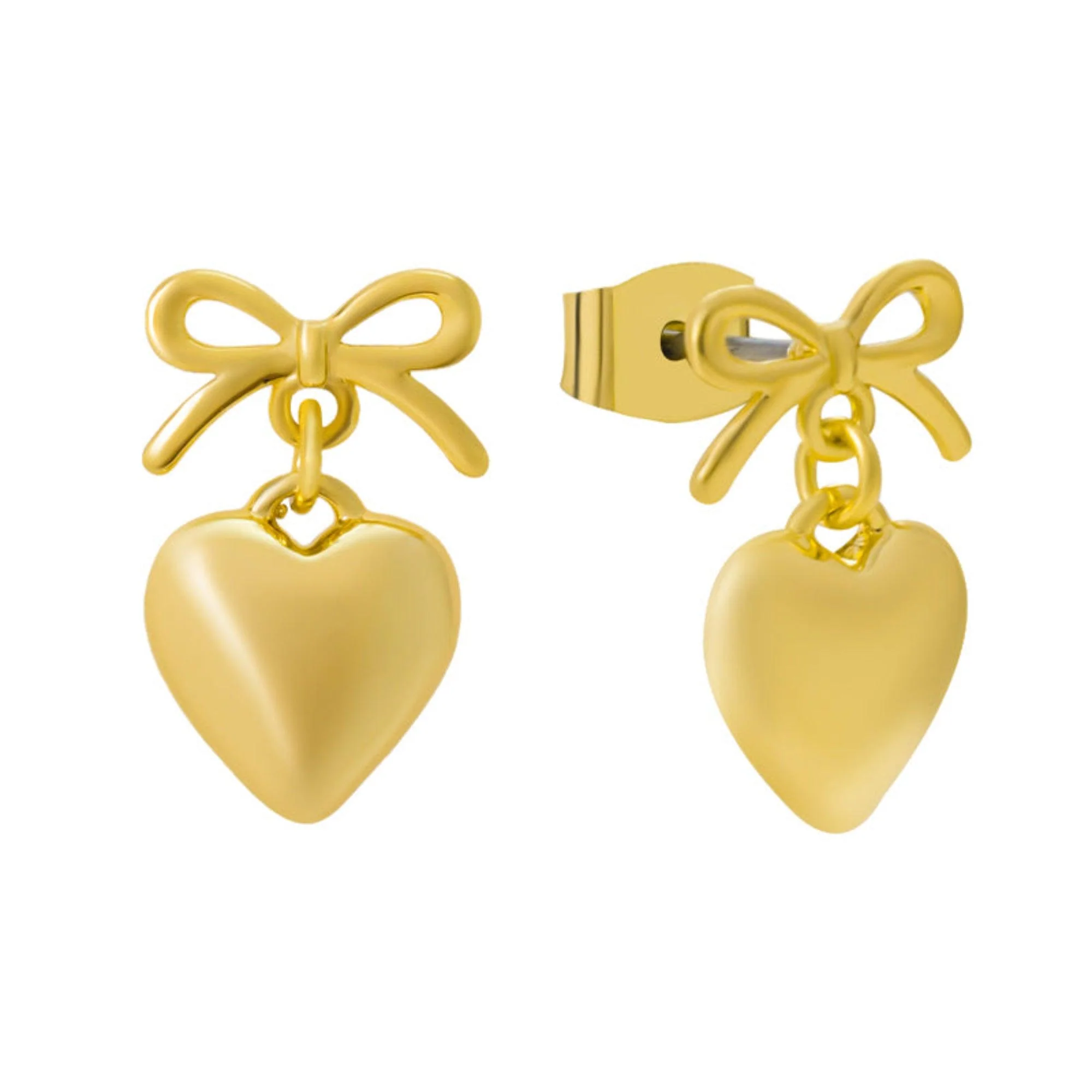 Cute Heart Earrings - Image 2