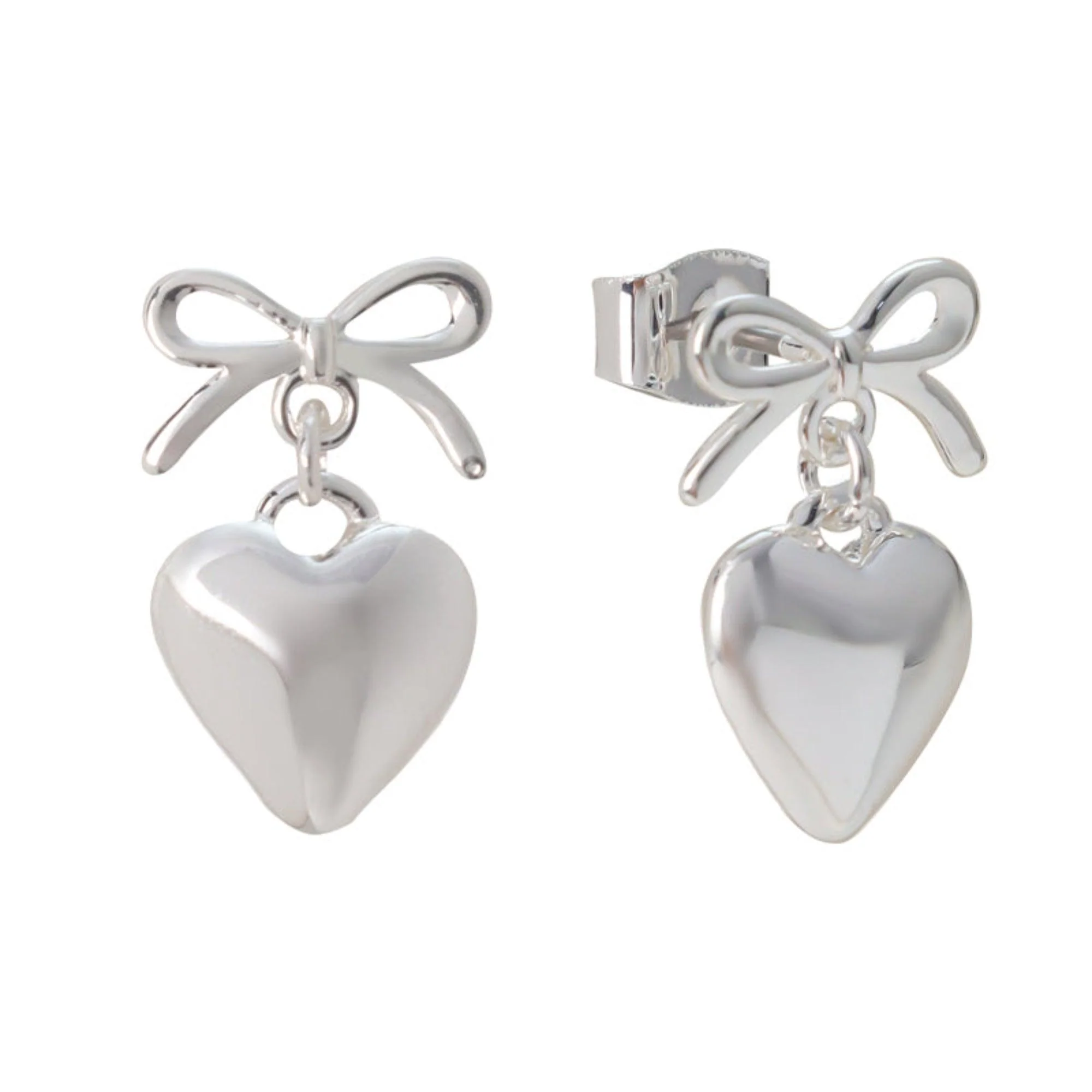Cute Heart Earrings - Image 3