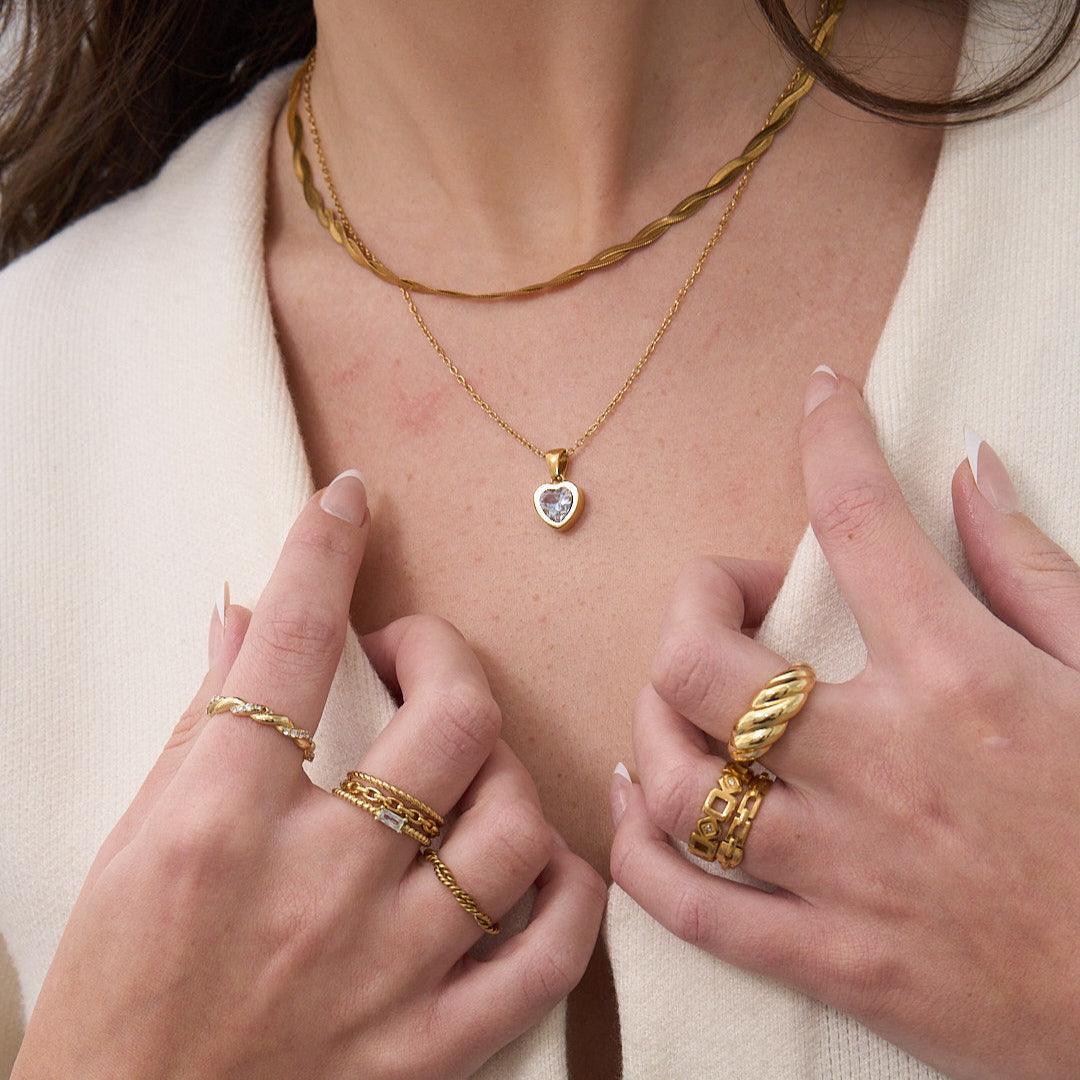 Cute Heart Necklace - Image 3