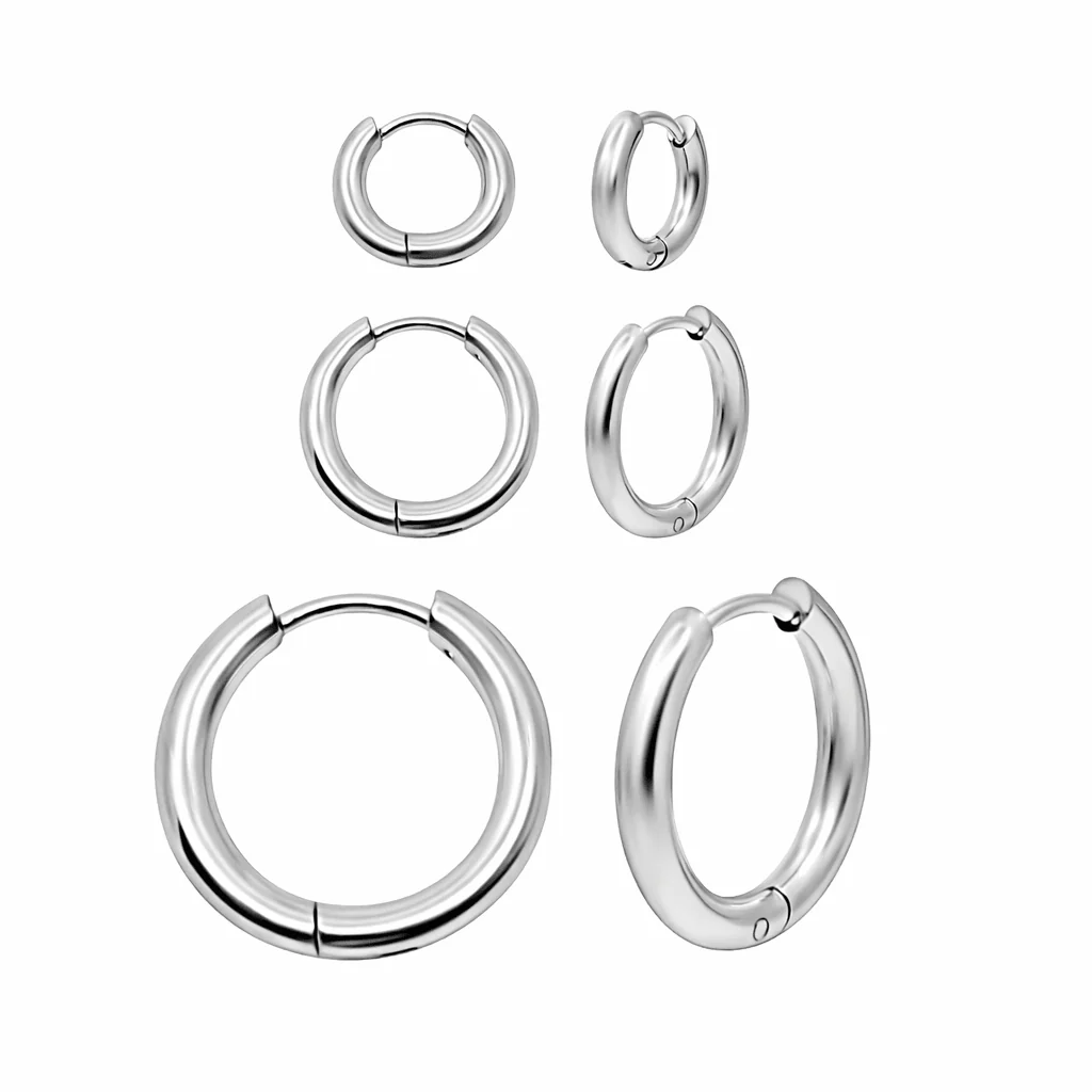Cutie Thin Hoop Earrings - Image 2