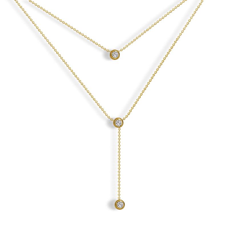 Dahlia Lariat Necklace - Image 4