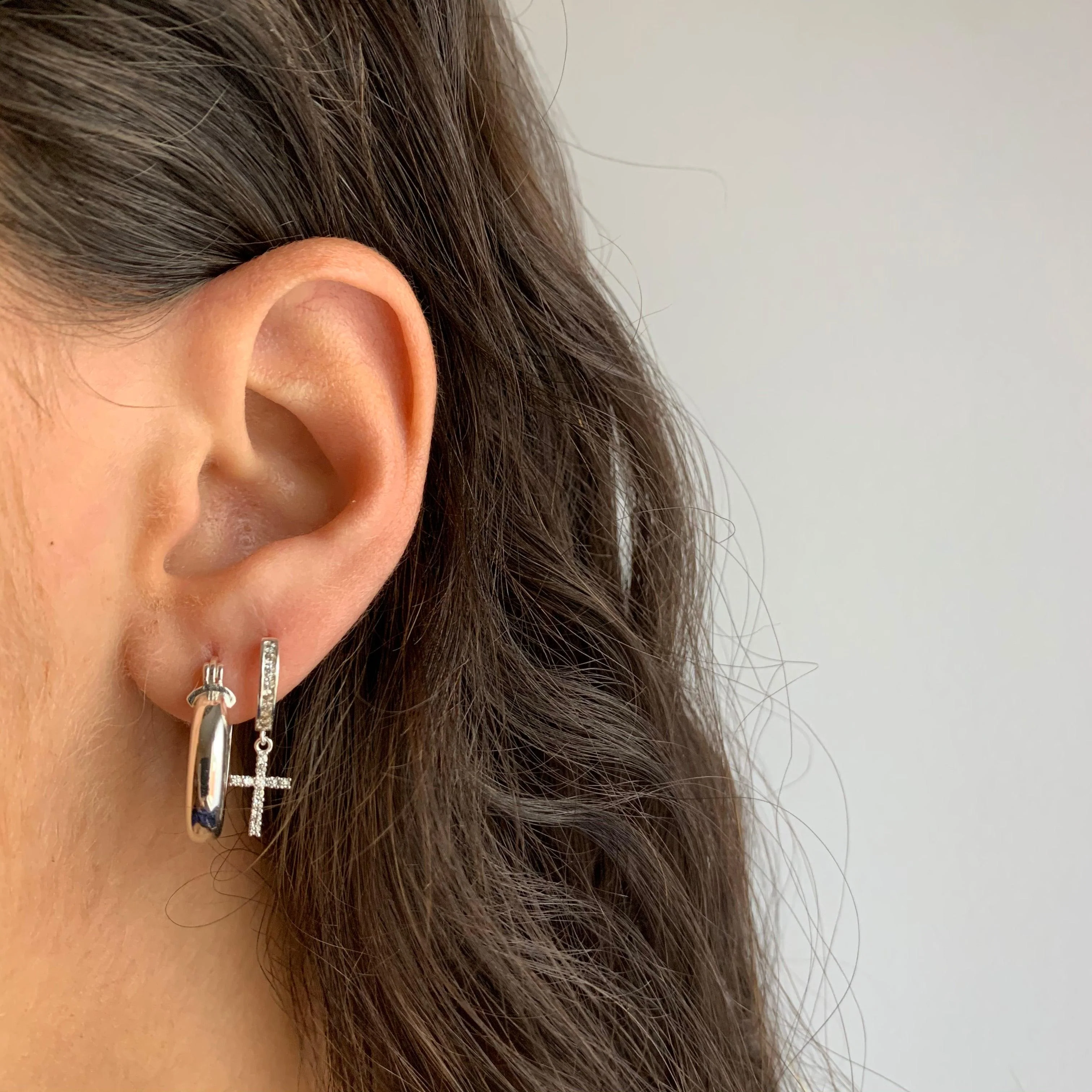 Don't Cross Me Earrings - Image 3