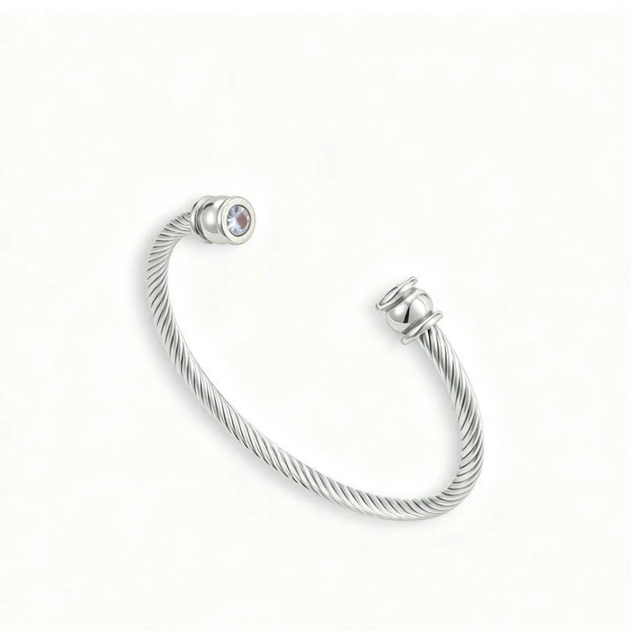 Eternal Twirl Bangle - Image 2