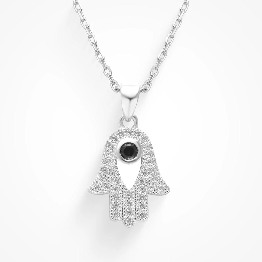 Eye Am Over It Hamsa Necklace - Image 4