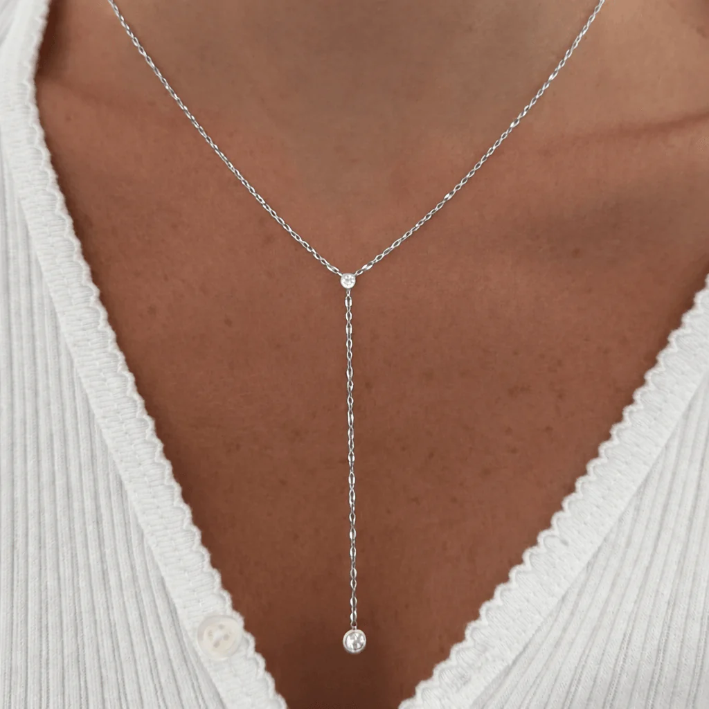 Falling Star Lariat Necklace - Image 5