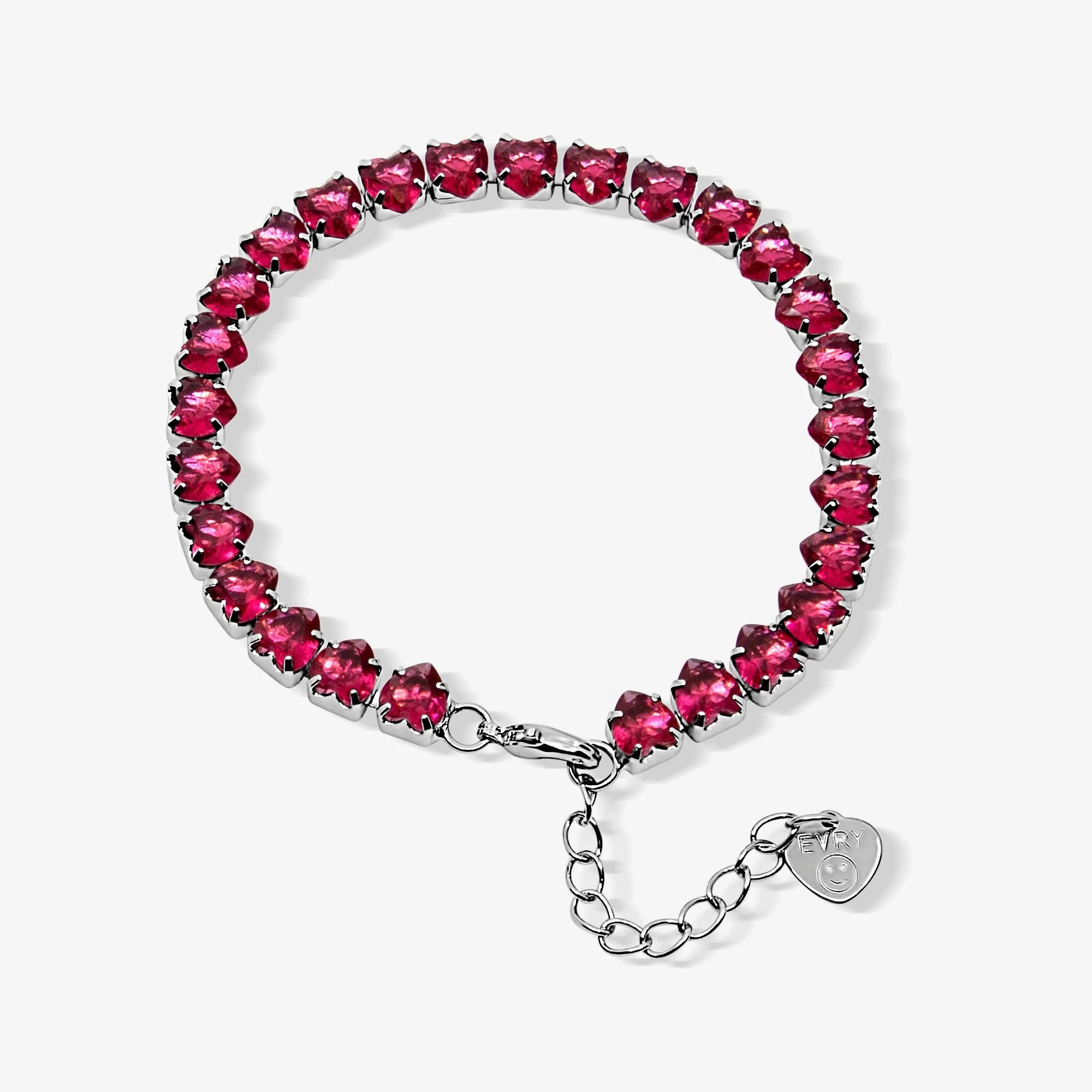 Fergie Heart Tennis Bracelet - Image 10