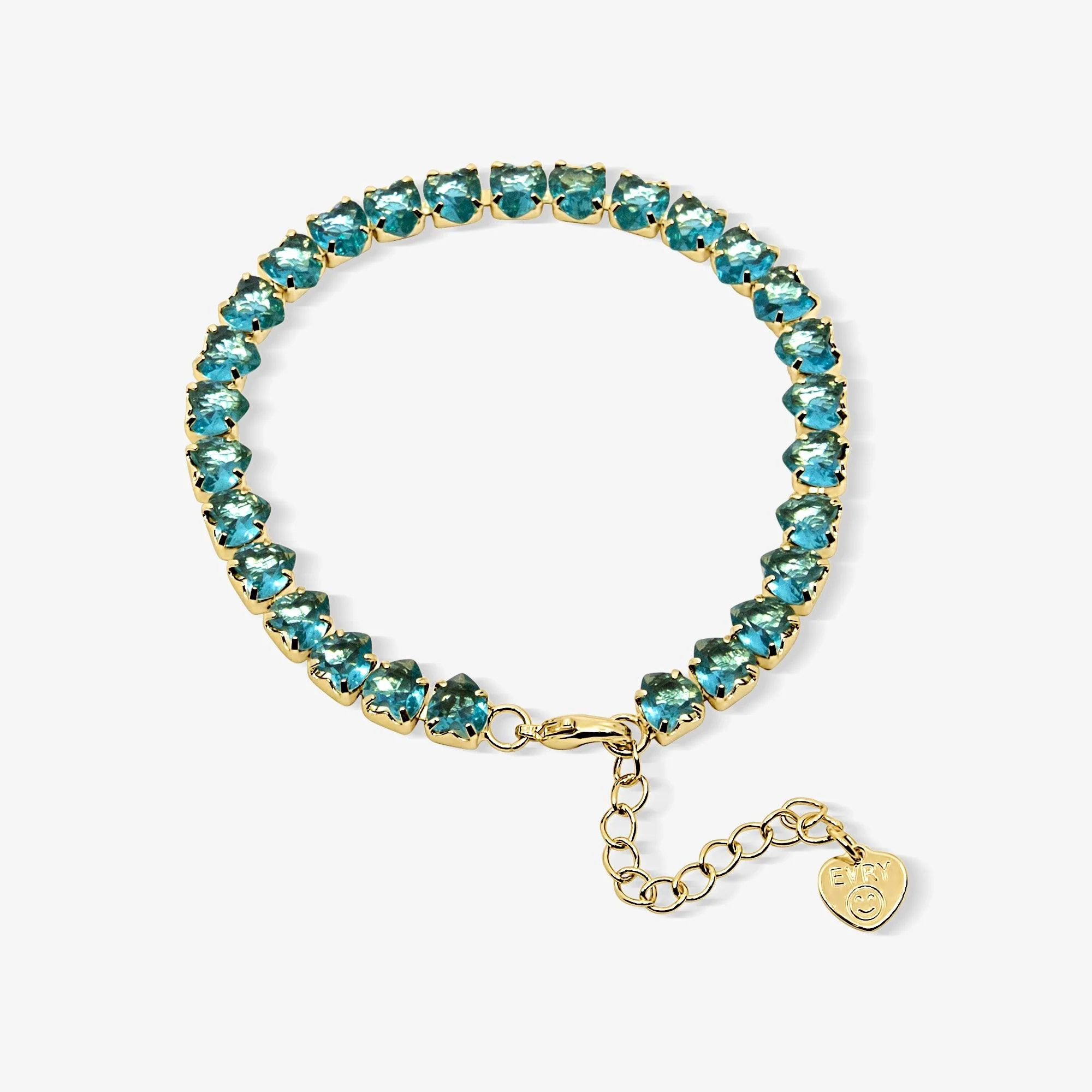 Fergie Heart Tennis Bracelet - Image 7