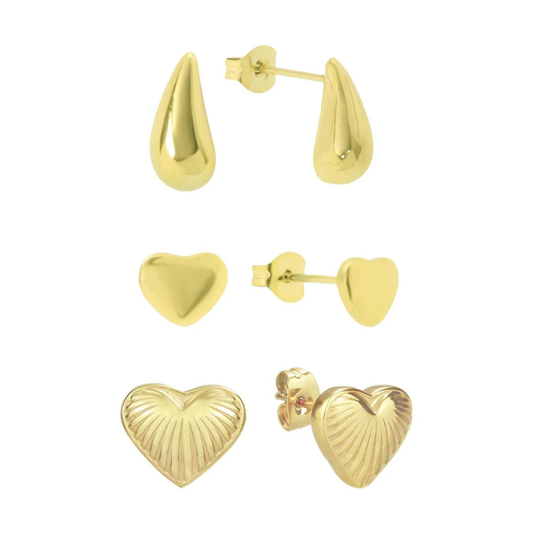 Drip Stud Bundle: 3 Piece Earring Bundle - Image 2