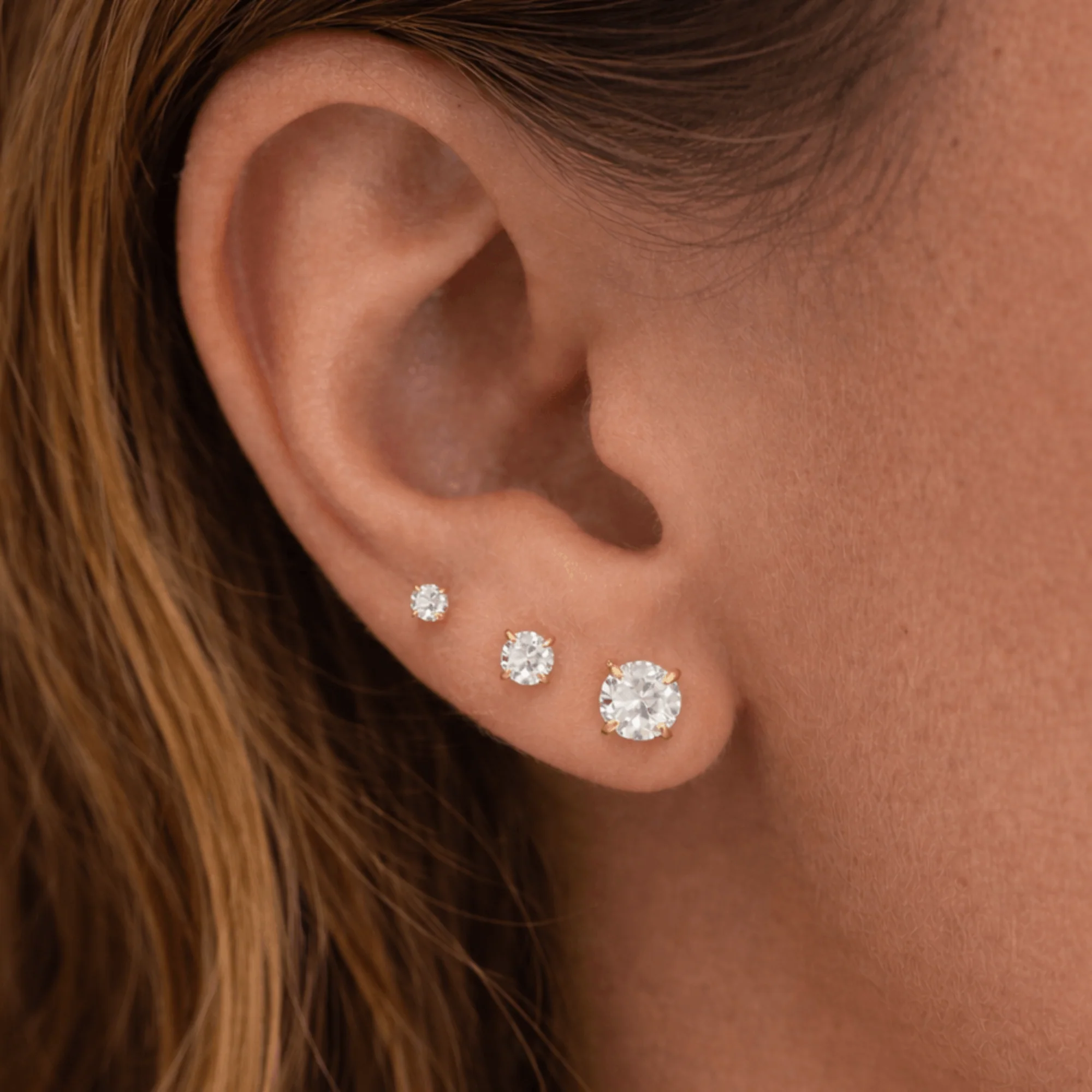 Flat Back Earrings Set Collection - Image 2