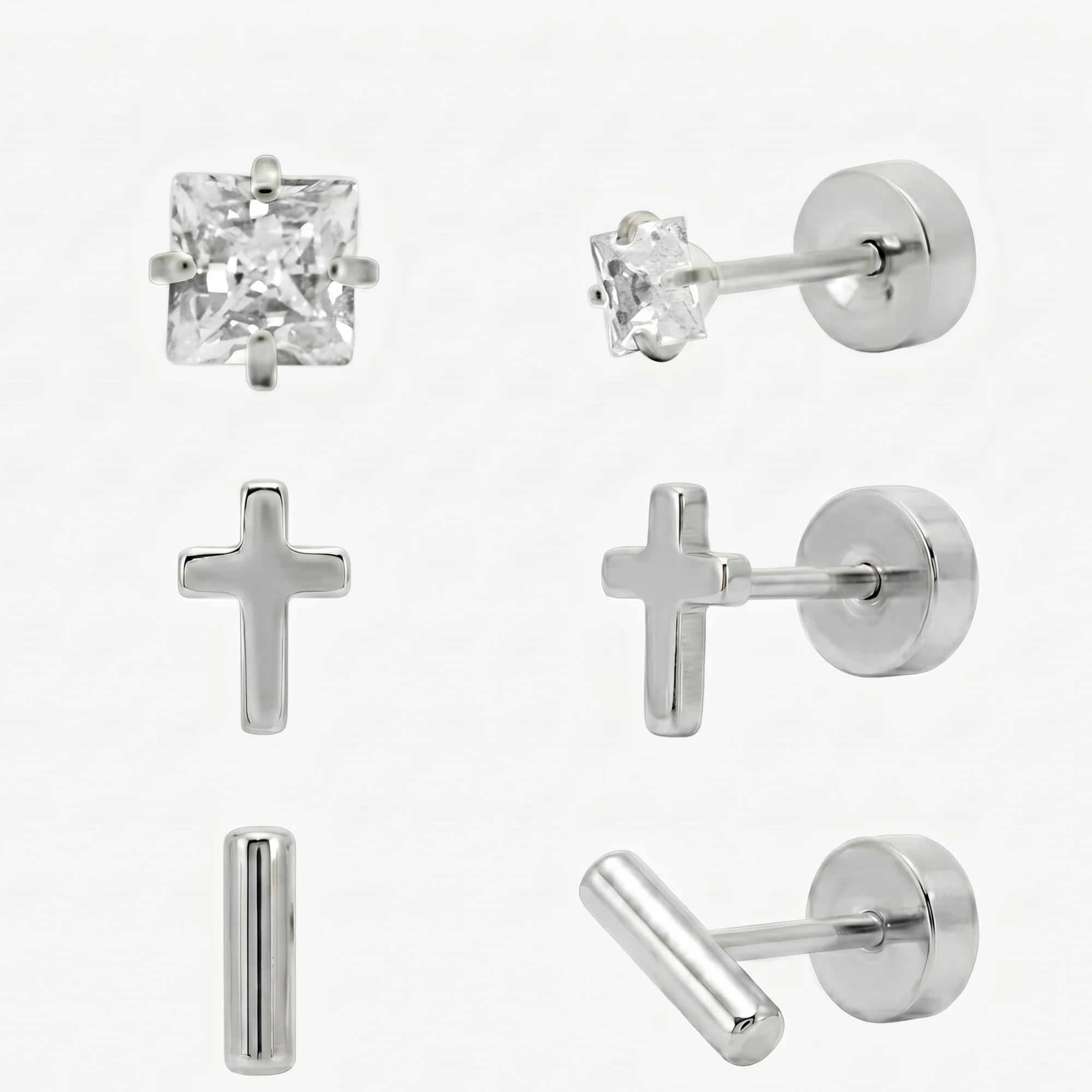 Flat Back Earrings Set Collection - Image 25