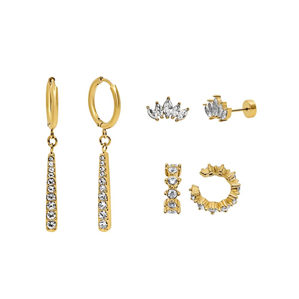 Flat Back Earrings Set Collection - Image 30