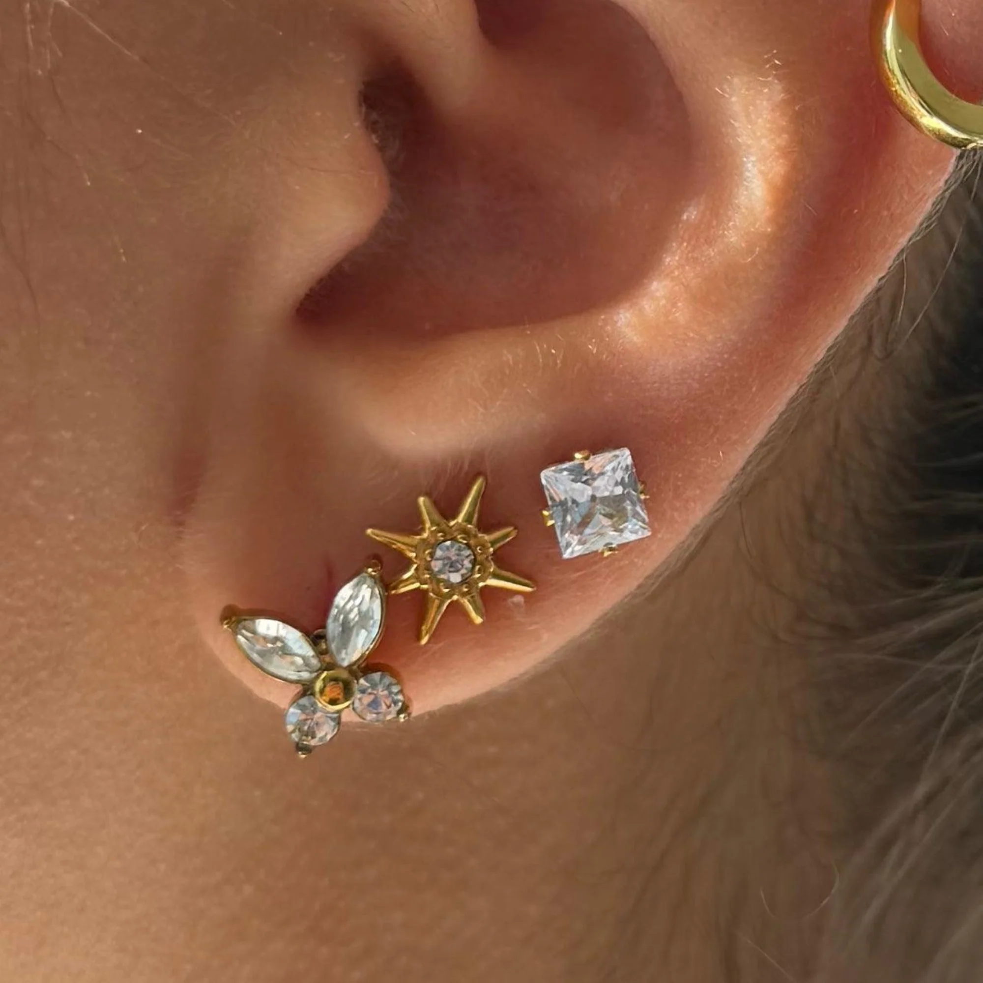 Flat Back Earrings Set Collection - Image 6