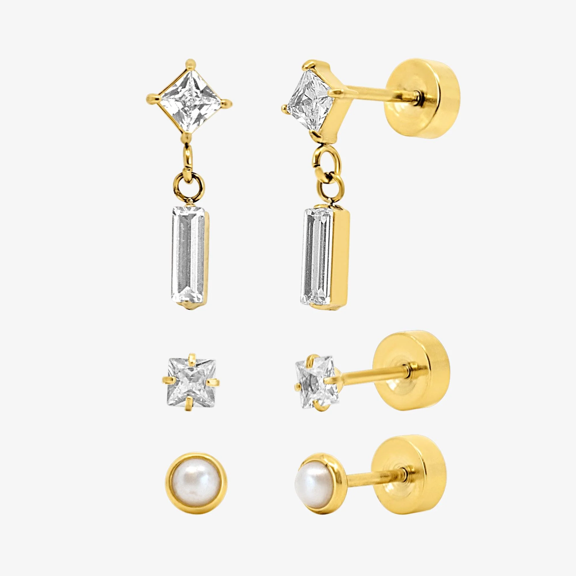 Flat Back Earrings Set Collection - Image 9