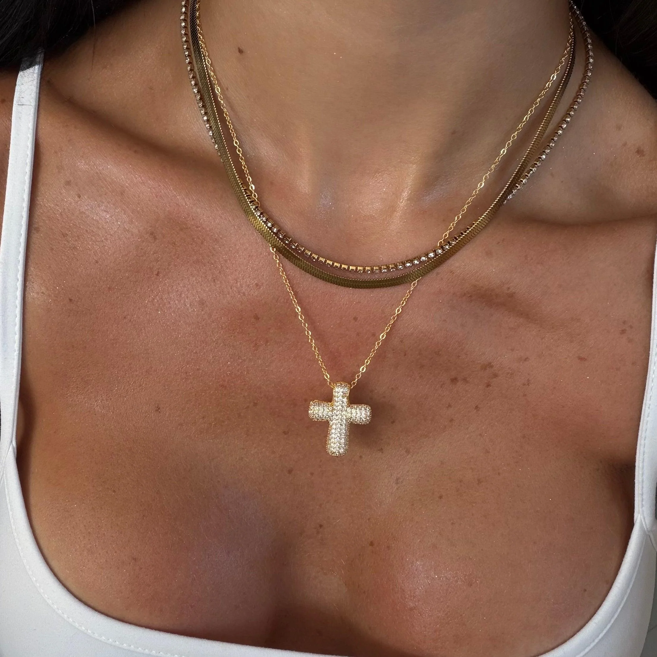 Forever Blessed Cross Necklace - Image 6