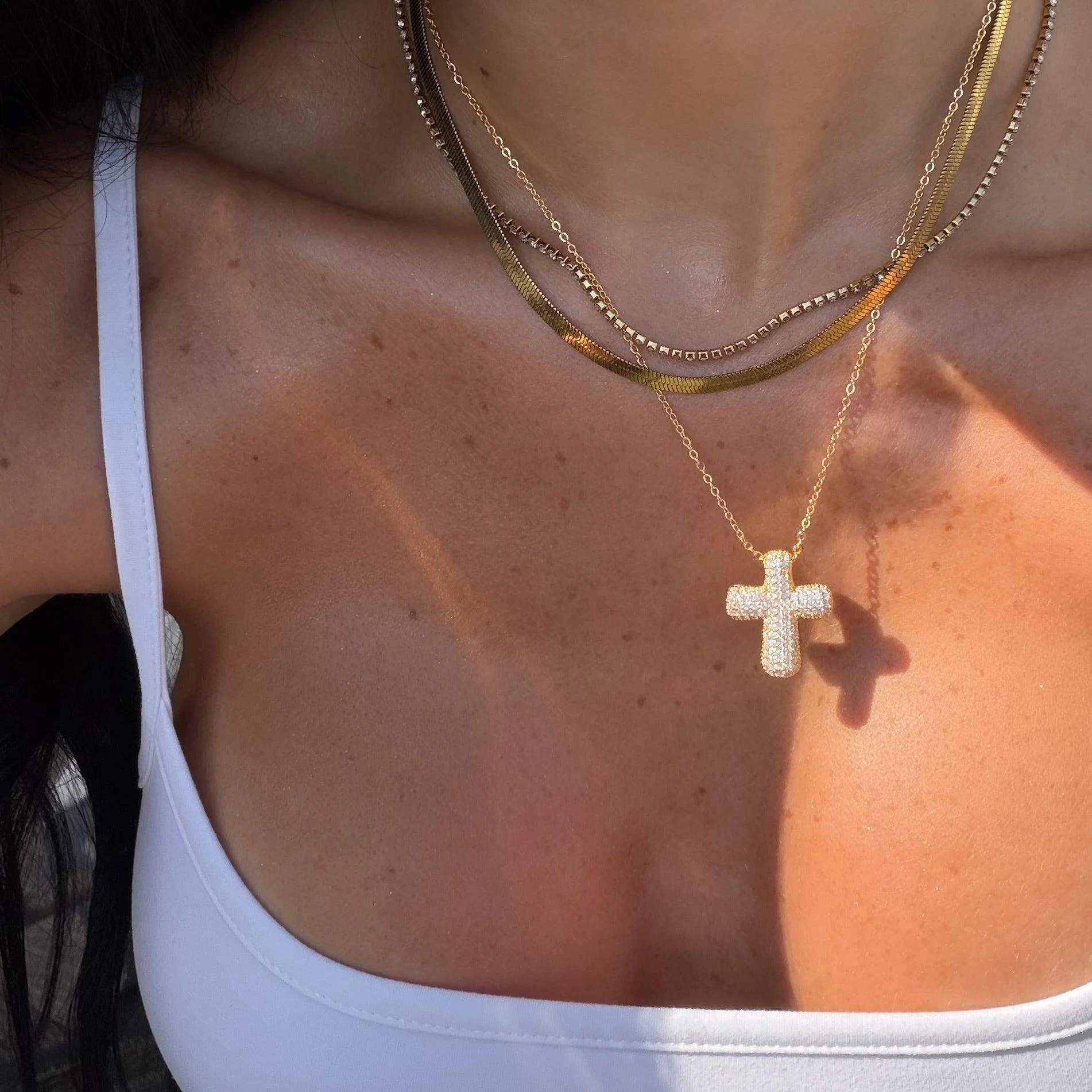 Forever Blessed Cross Necklace - Image 7