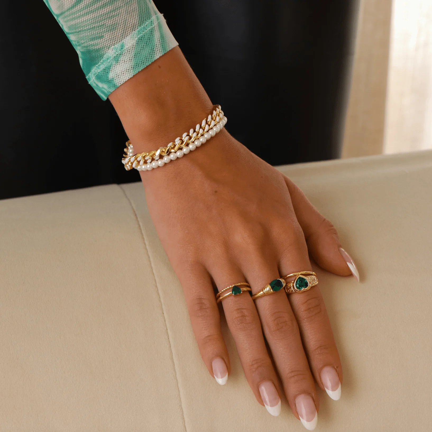 Girly Pearly Bracelet - Image 6