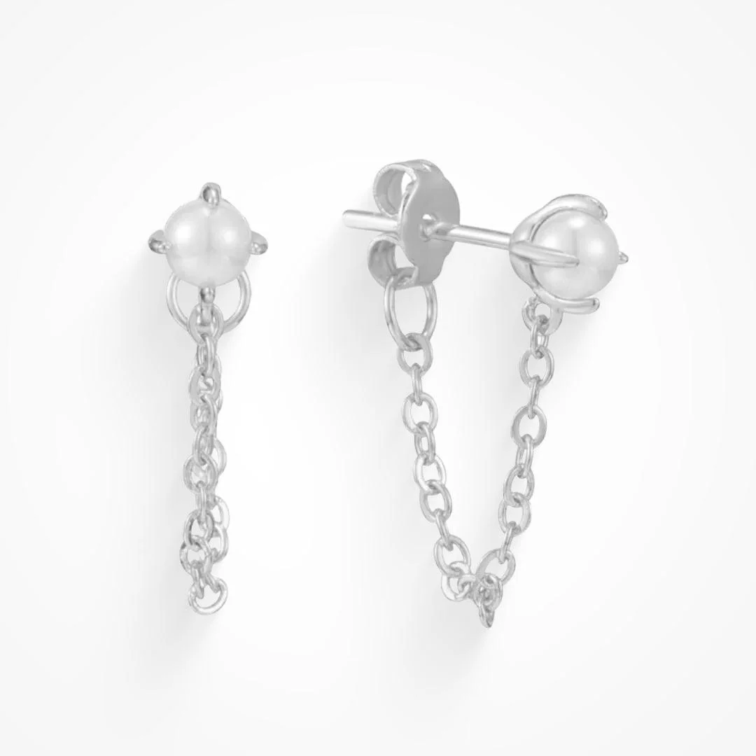 Girly Pearly Earrings - Image 5