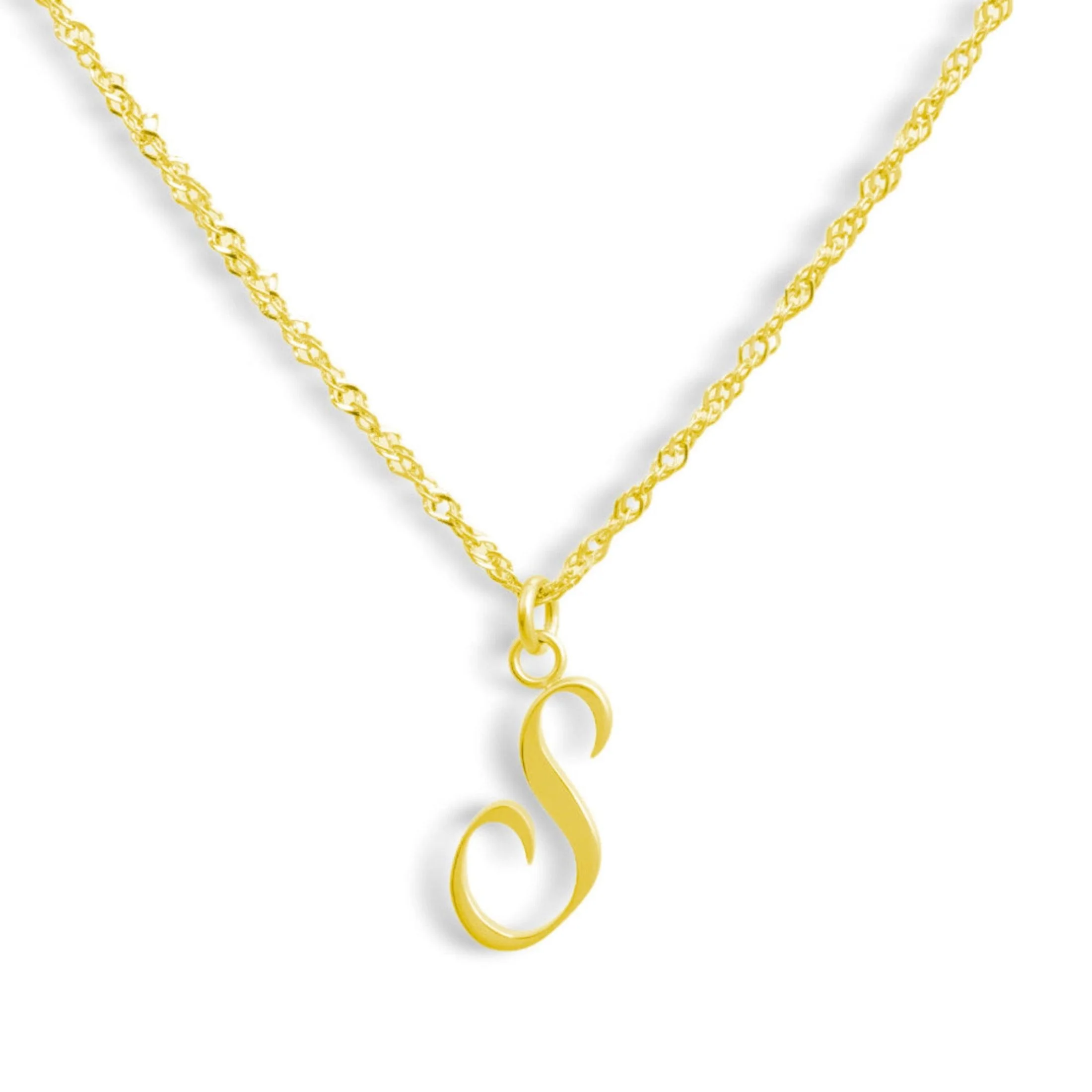 Golden Letter Necklace - Image 10