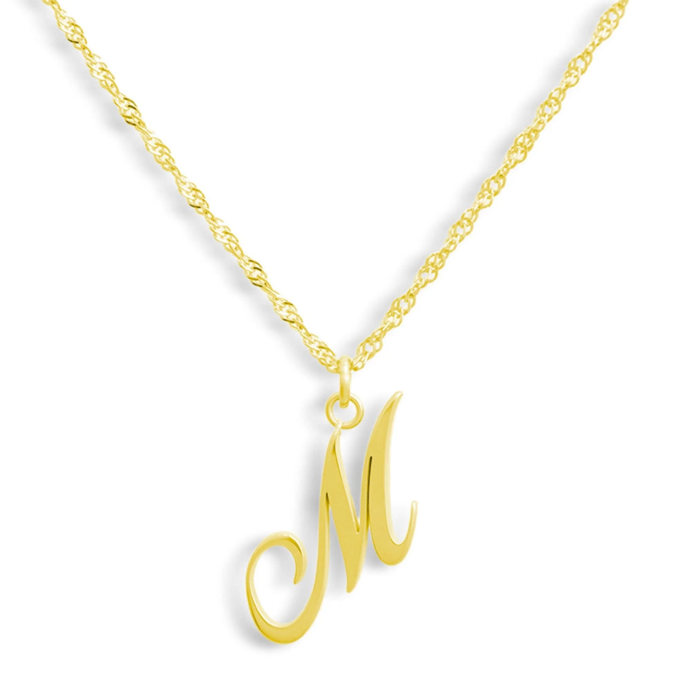 Golden Letter Necklace - Image 9