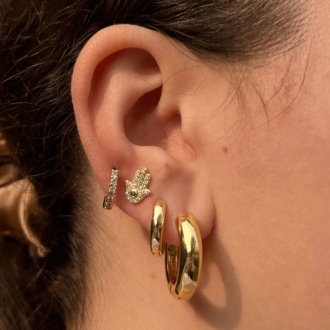 Hamsa Earrings - Image 2