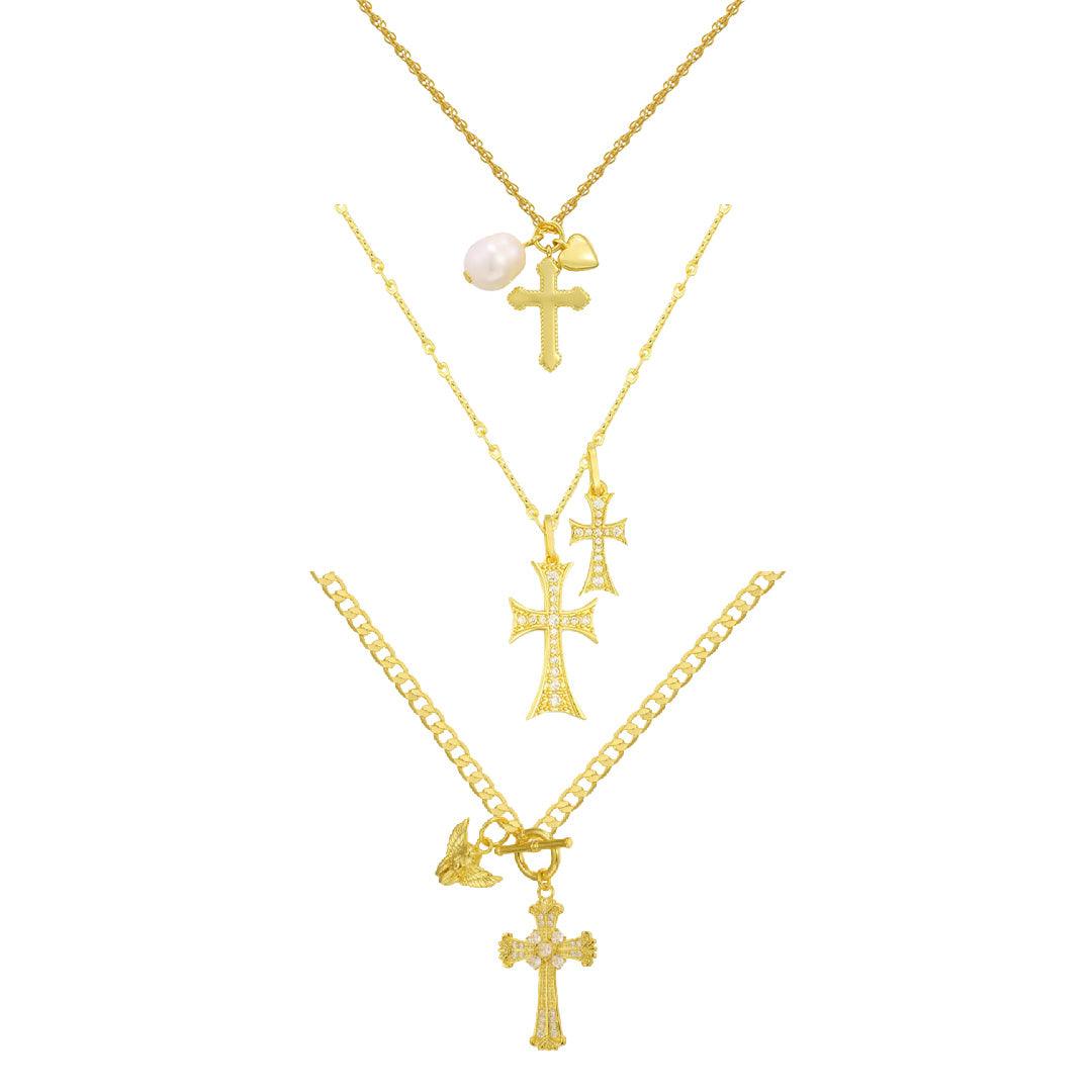 Heavenly Bundle : 3 Piece Necklace Bundle - Image 3