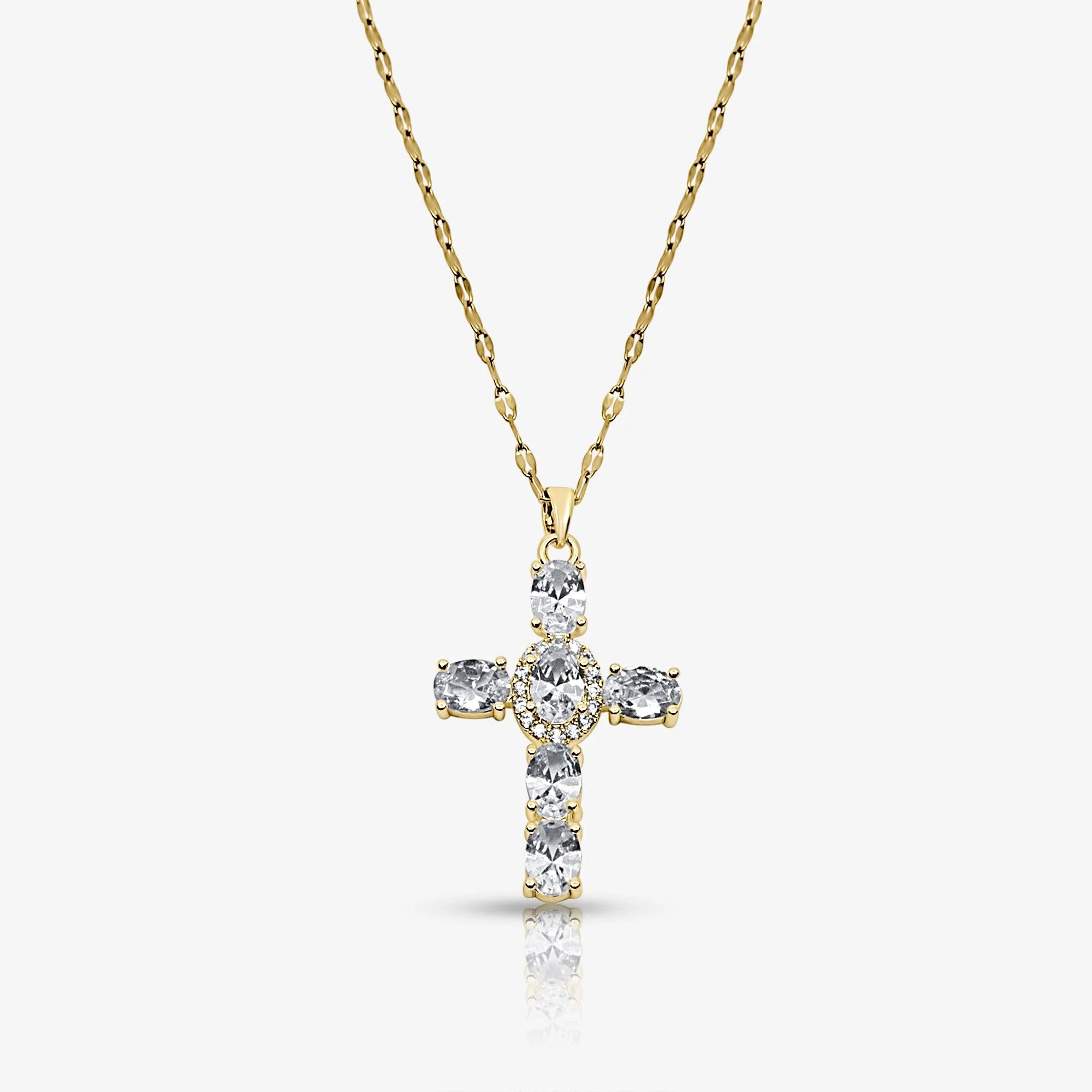 Heavenly Glow Cross Necklace - Image 8