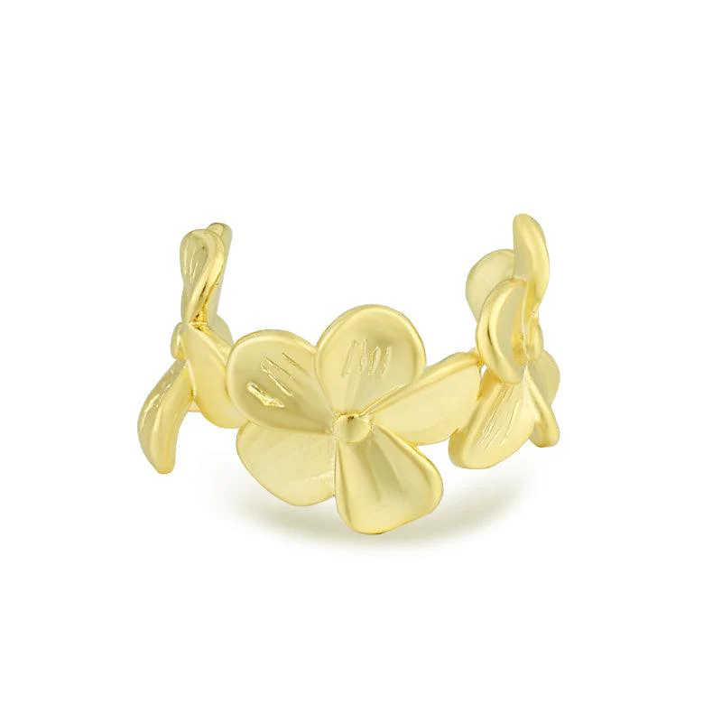 Hibiscus Ear Cuff - Image 2