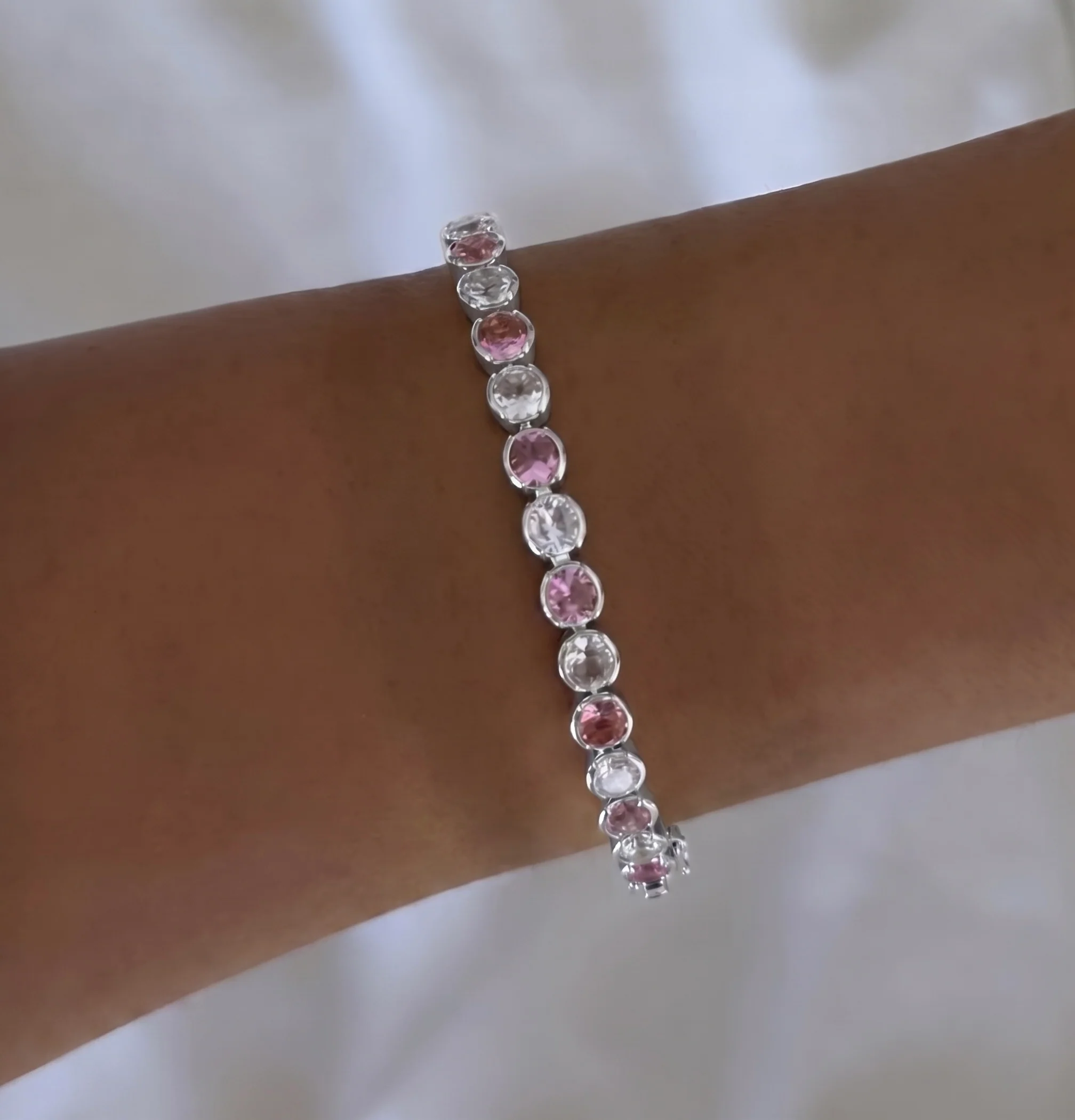 High-Shine Tennis Bracelet - Image 17