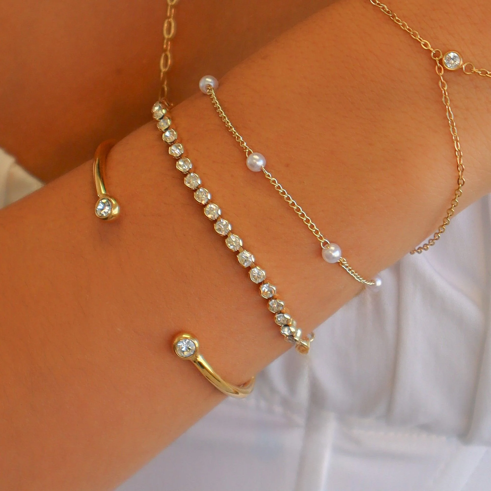 High-Shine Tennis Bracelet - Image 6