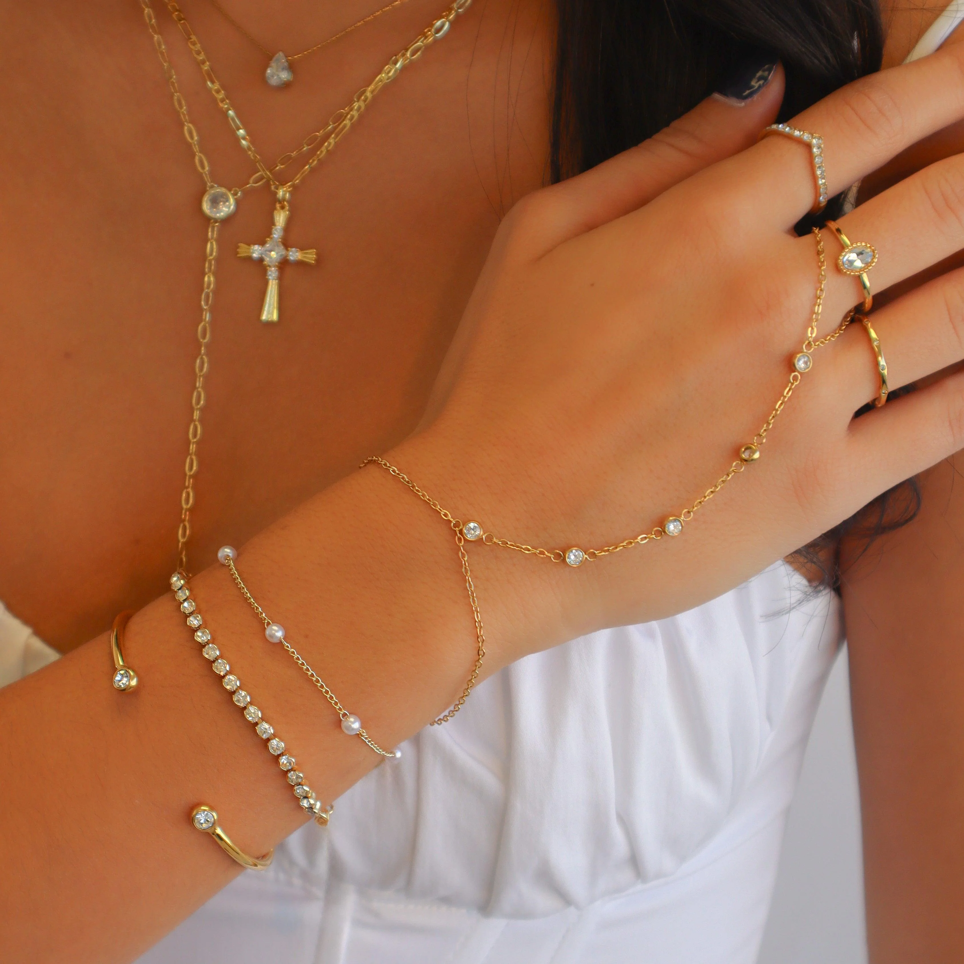 High-Shine Tennis Bracelet - Image 8