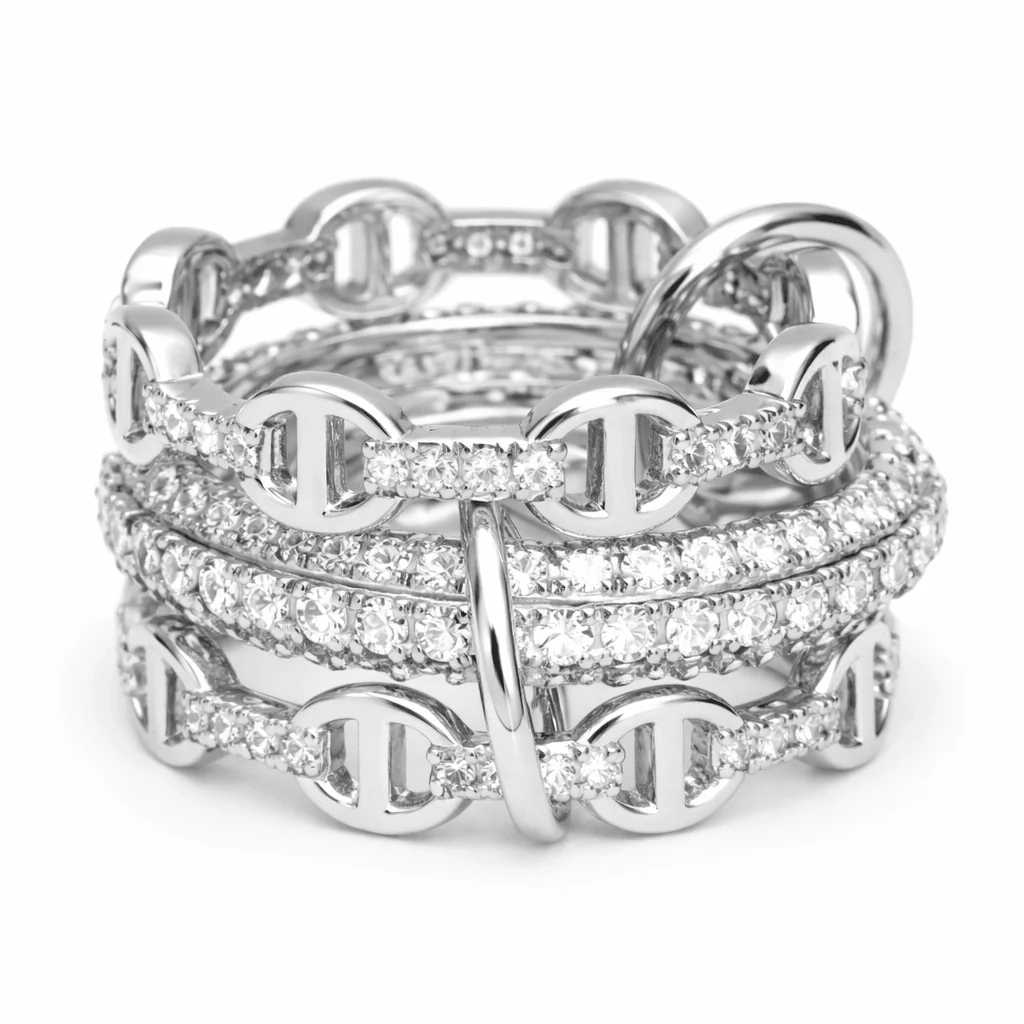 Dolce Iconic Stacked Ring - Image 6