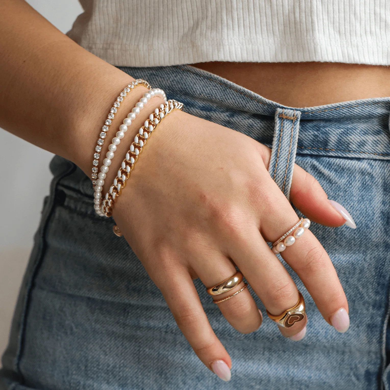 Icy Tennis Bracelet - Image 4